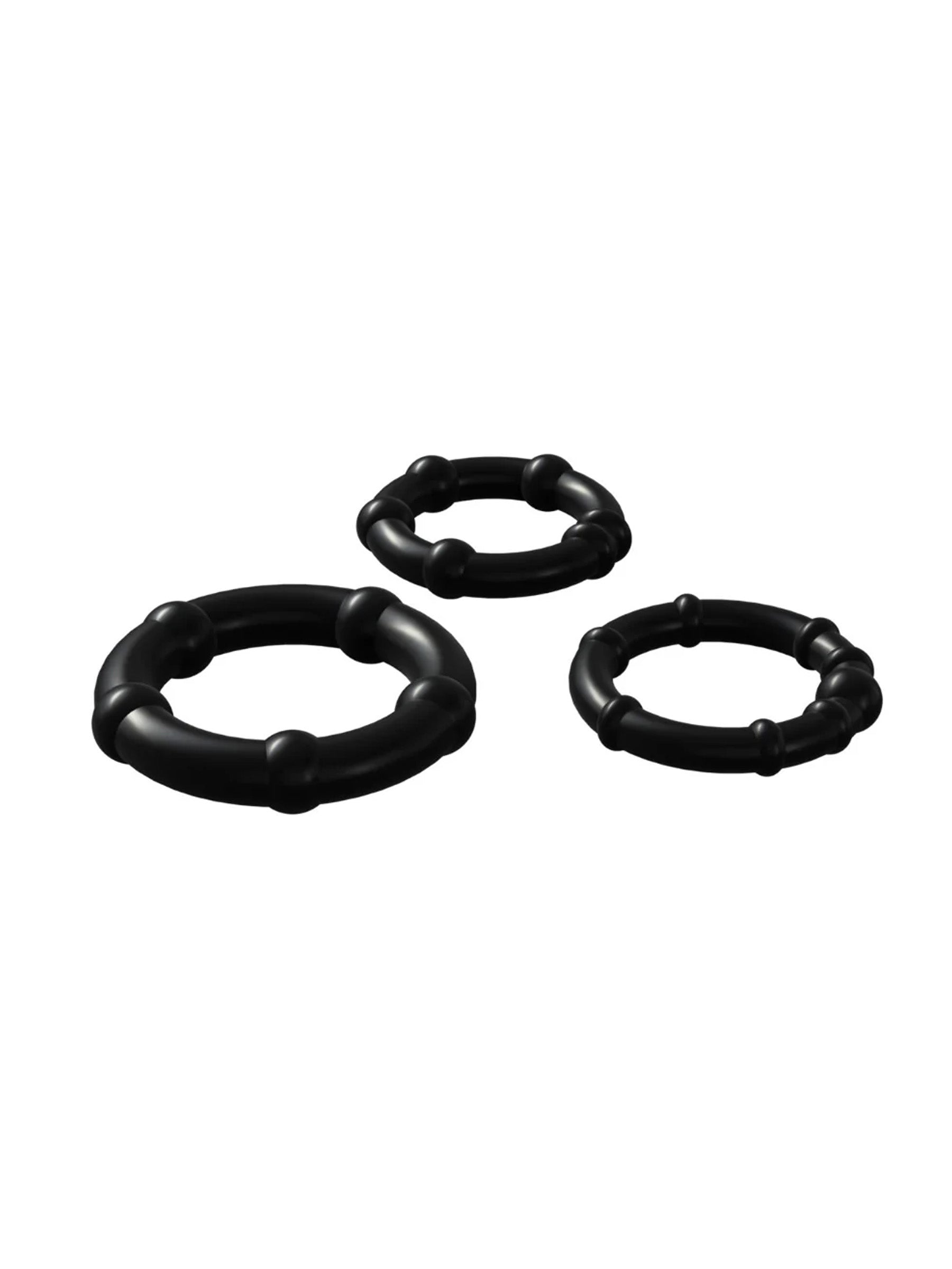 Wooomy Babooom Ring Set - Black