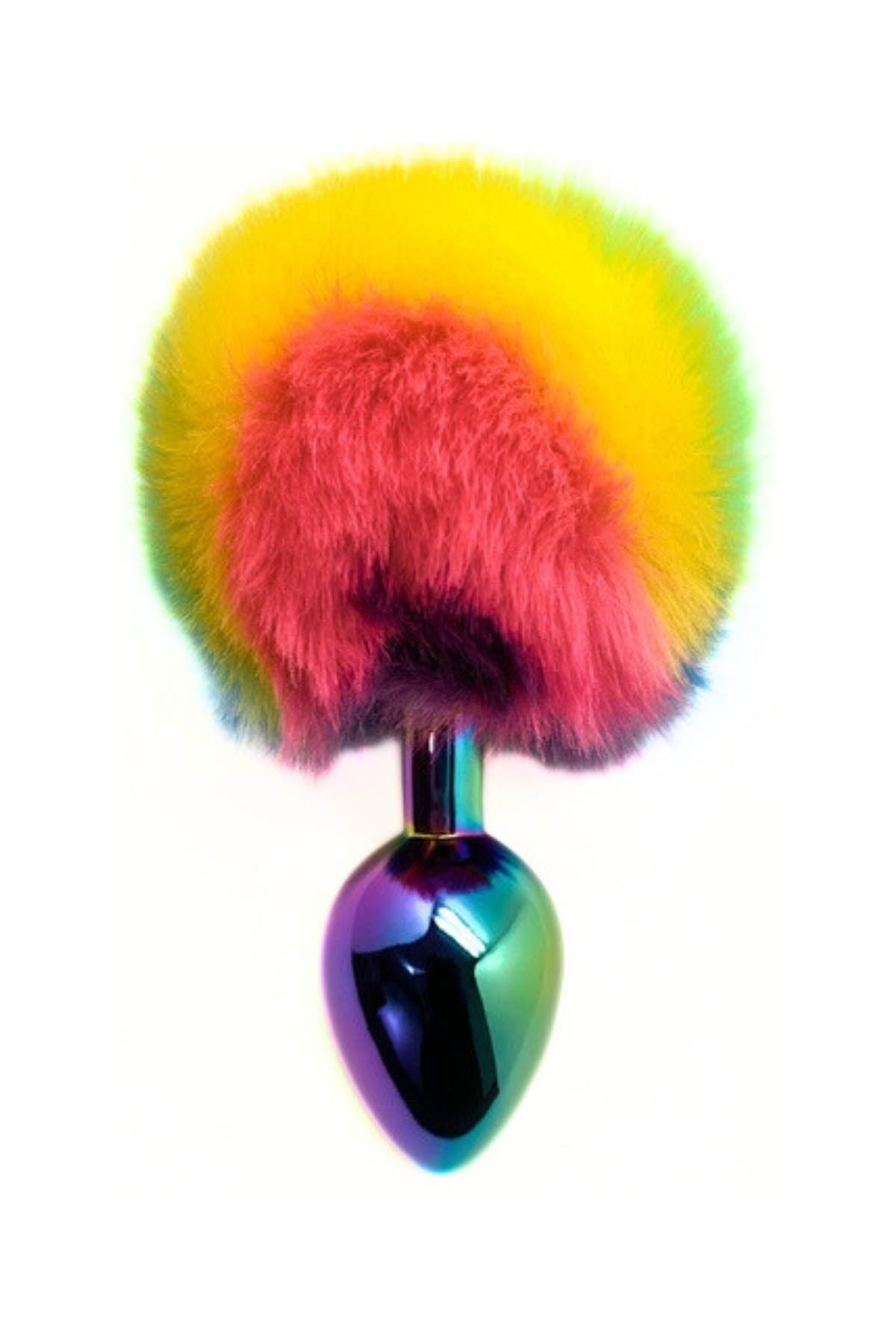Wooomy Filippi Fluffy Rainbow Anal Plug