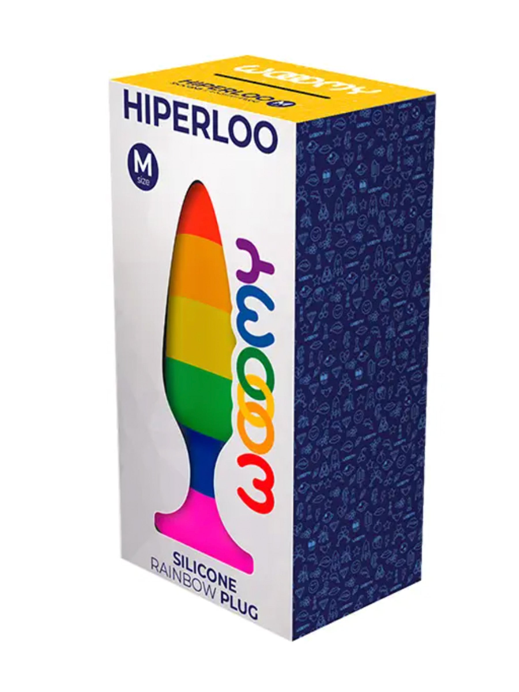 Wooomy Hiperloo Silicone M - Rainbow