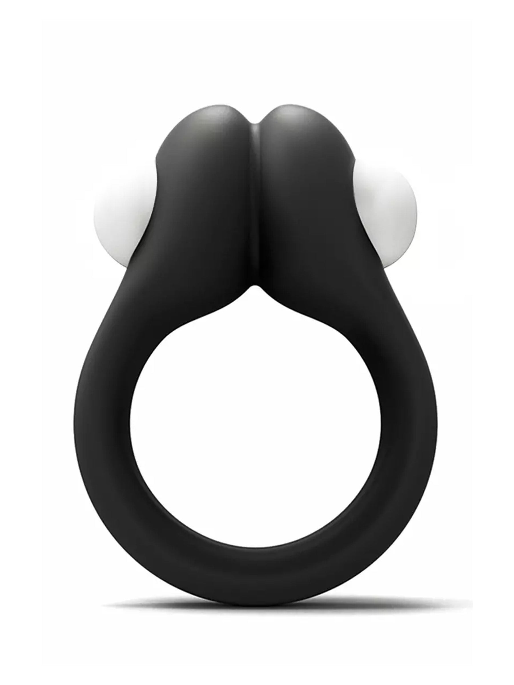 Wooomy Zippy Vibrating Ring With Bullet - Black