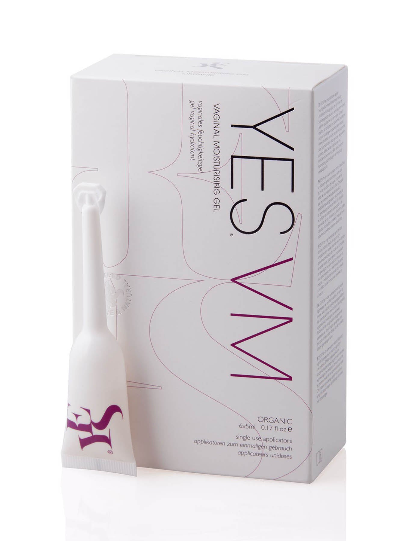YES Vaginal Moisturising Gel - 6 Applicators